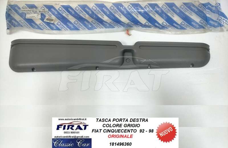 TASCA PORTAOGGETTI FIAT CINQUECENTO 92 - 98 DX (181496360)